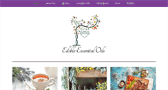 Desktop Screenshot of edibleessentialoils.com